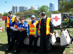 Capitol 10K - 2009- Med tent Medics and net